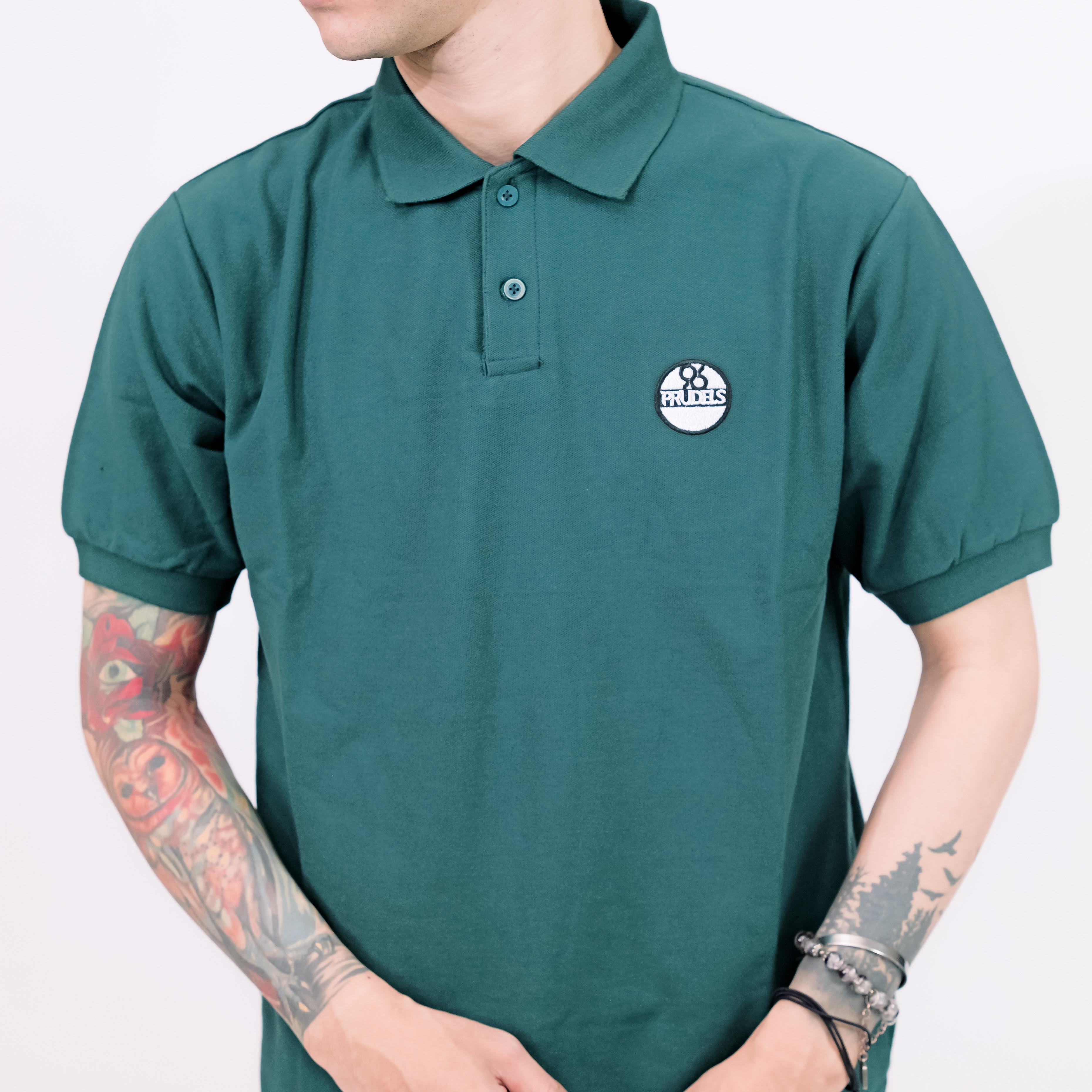 Prudels kaos kerah kaos wangki poloshirt basic material catton W0001 foto 6