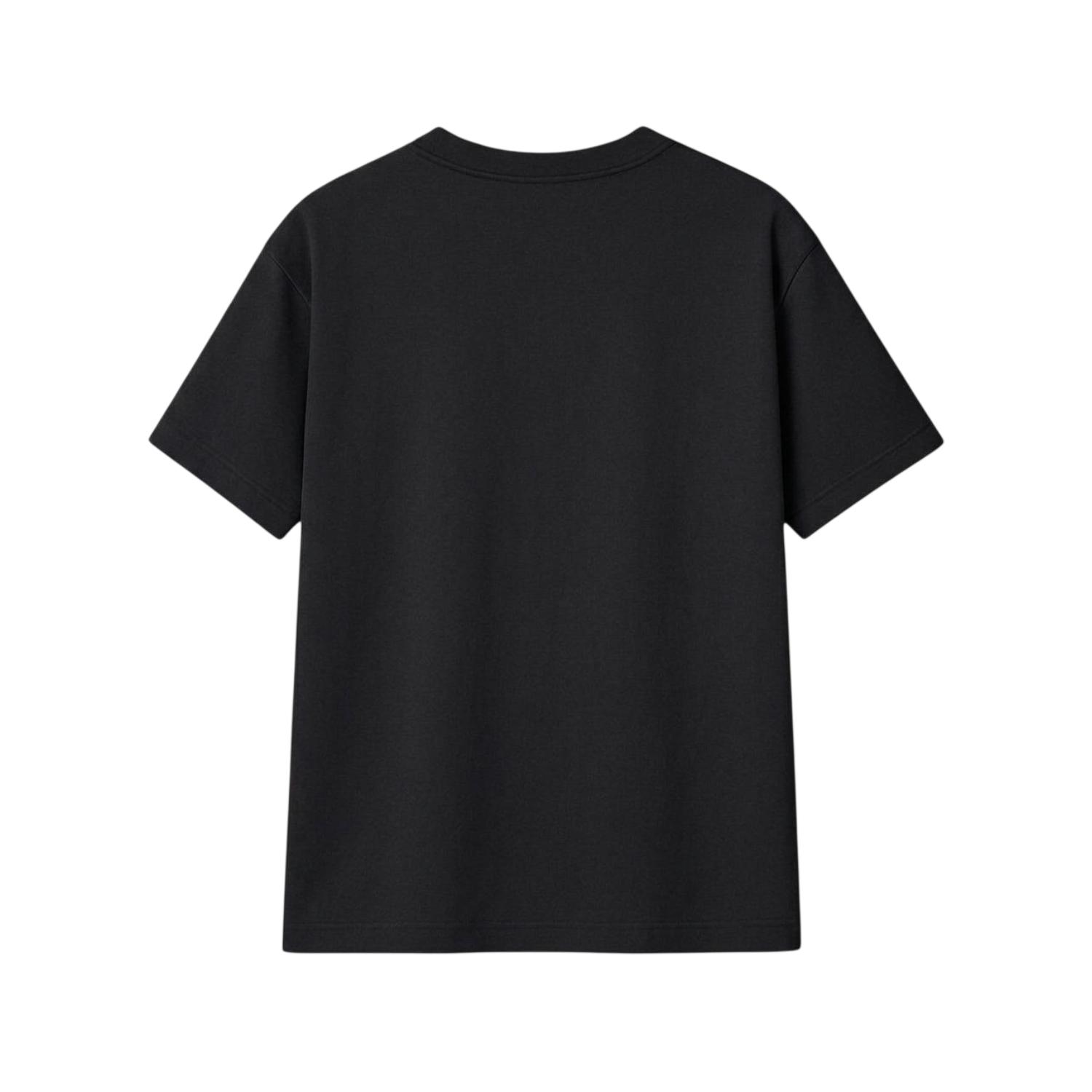 PRUDELS Kaos Pria Hitam Minimalis Reguler - Artikel Vision - T-shirt Cowok Premium Cotton 24s Bahan Nyaman Lembut foto 2